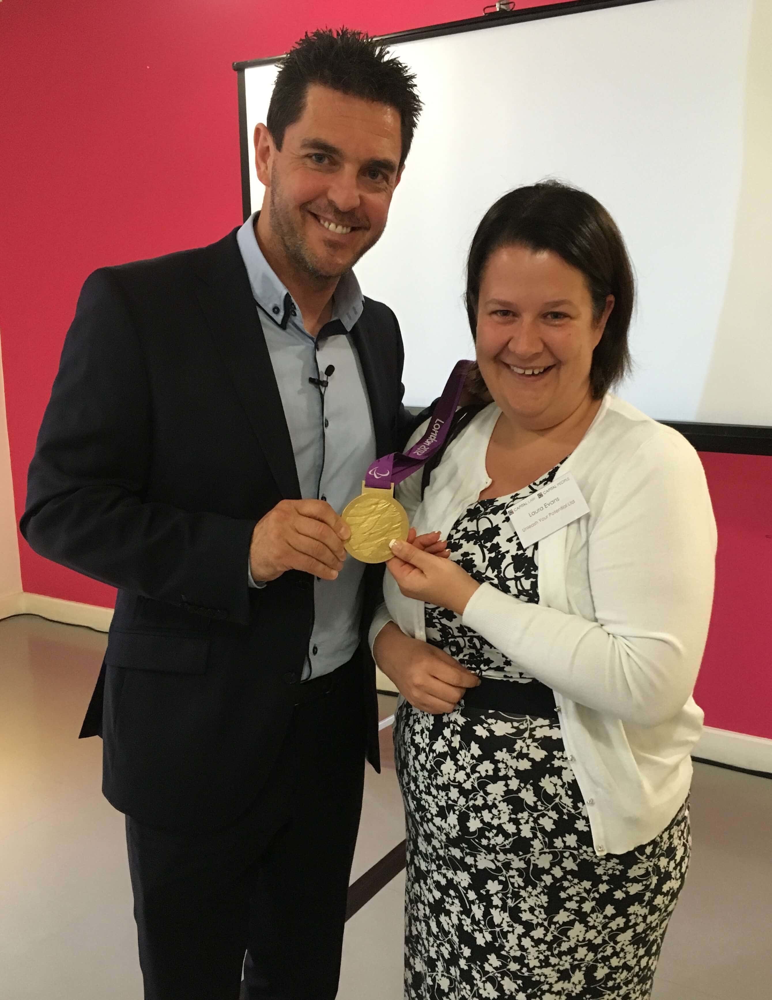 Winners never quit on their goal – reflections of an evening with Mark Colbourne MBE