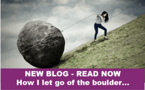 How can I help Depression How I let go of the heavy boulder of depression with Time Line Therapy™ blog Unleash Your Potential